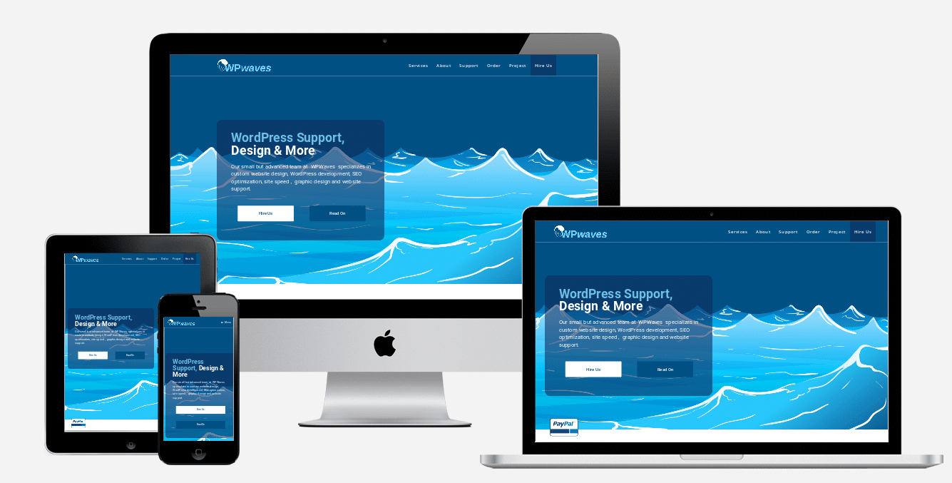 wp waves website design holiday florida website designers