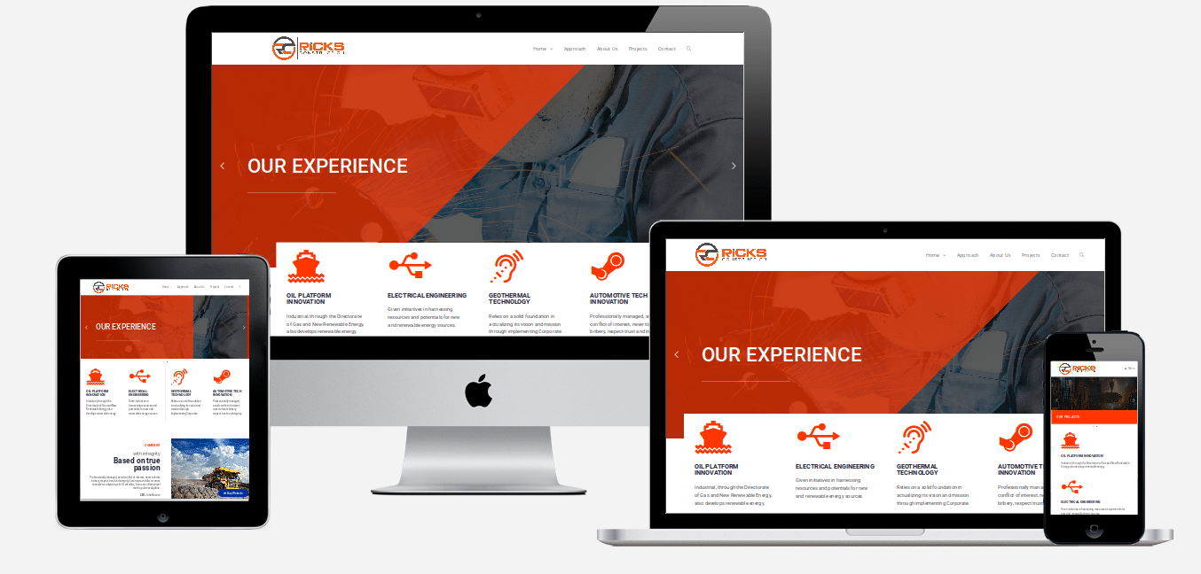 Construction website design holiday florida website designers