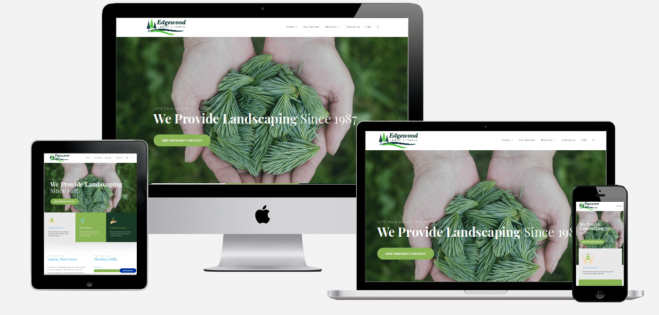 Lawn Care website design holiday florida website designers